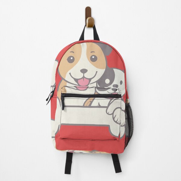Item preview, Cute Kawaii Dog and Puppy with Bone Illustration designed and sold by BestChoiceService.