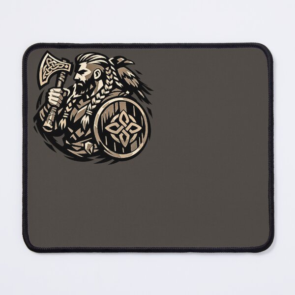 Item preview, Viking Warrior Emblem – Norse Axe and Raven designed and sold by SilentPowerArt.