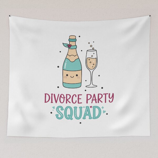 Item preview, Divorce Party Squad Divorced Divorce Humor Newly designed and sold by LuminOrb.