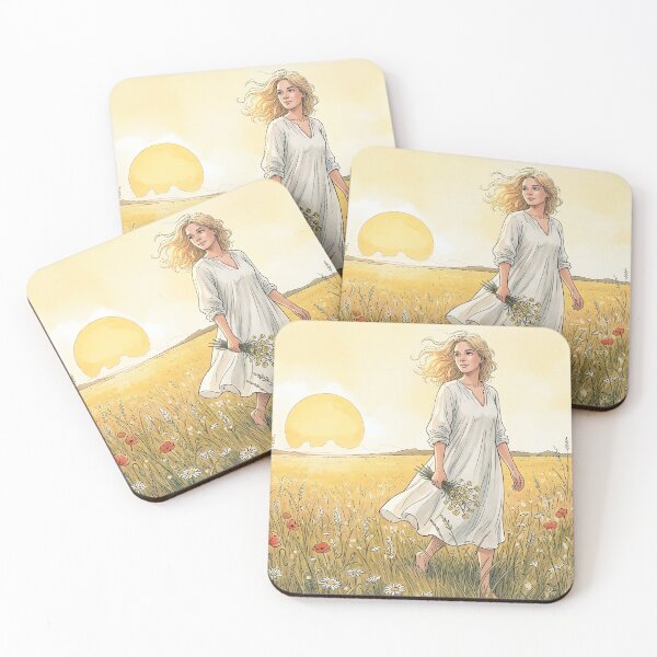 Item preview, Golden Hour Meadow Wanderer designed and sold by Banal25.