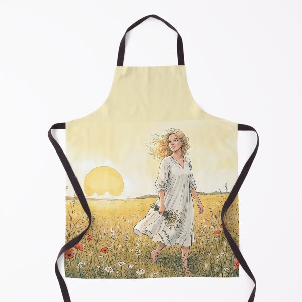 Item preview, Golden Hour Meadow Wanderer designed and sold by Banal25.