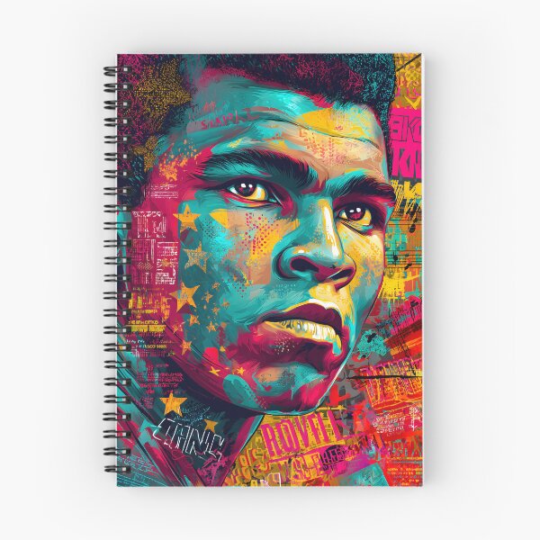 Item preview, Vibrant Portrait of a Boxing Legend in Color designed and sold by Artessie.