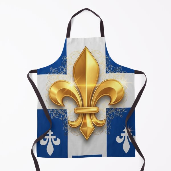 Item preview, Fleur De Lys Luxury Quebec Saint Jean Baptiste Gold Elegant designed and sold by ProjectNoah.