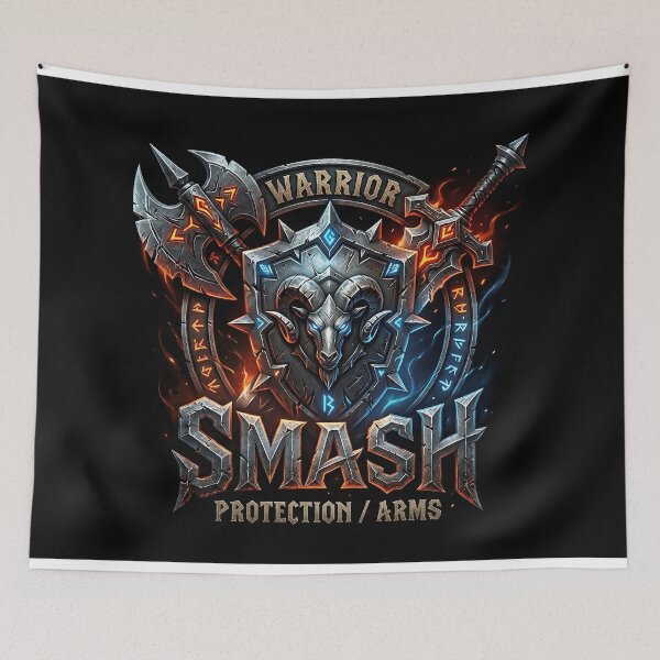 Item preview, Warrior Class Crest: Smash designed and sold by InspirAI.
