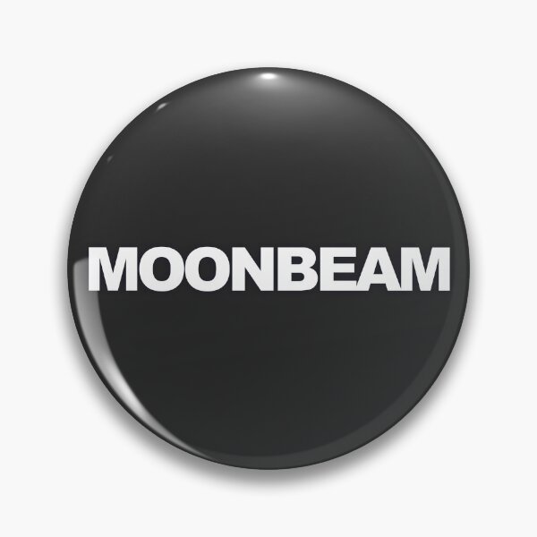Item preview, MOONBEAM — White Minimal Bold Type Statement designed and sold by WORDPAUSE.