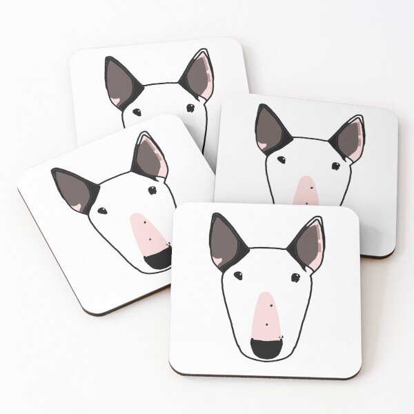 Item preview, Dinah The Bull Terrier designed and sold by emilydevineart.