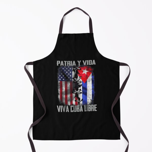 Item preview, Patria Y Vida Viva Cuba Libre Cuban Flag Freedom Fist designed and sold by SpectrumShades.