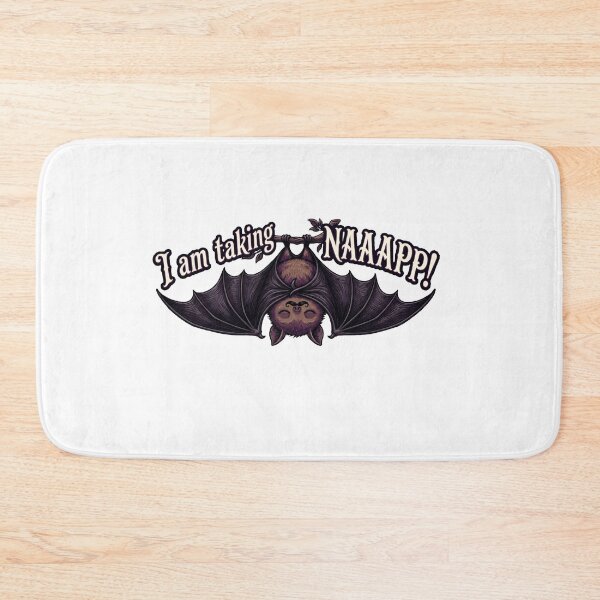 Item preview, The Dramatic Nap Bat designed and sold by Paws And Pause.