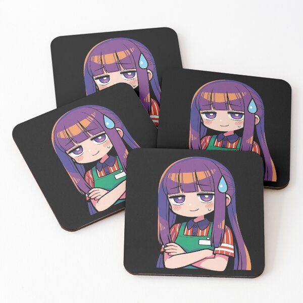 Item preview, Nervous Smile Anime Girl designed and sold by YumeKurenai.