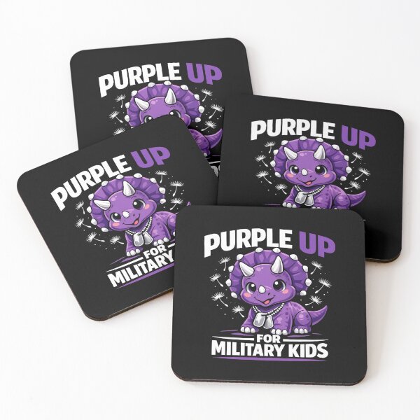 Item preview, Purple Up For Military Kids Military Family designed and sold by SplashTastic.