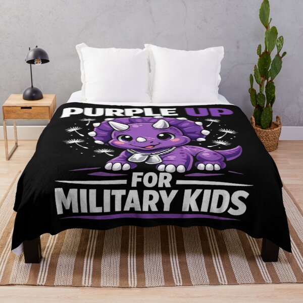 Item preview, Purple Up For Military Kids Military Family designed and sold by SplashTastic.