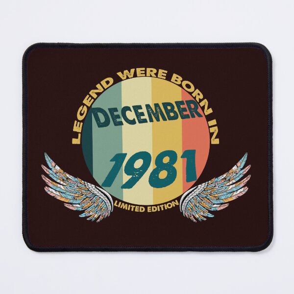 Item preview,  Legends were Born In December 1981 designed and sold by BUTTER7FLY.
