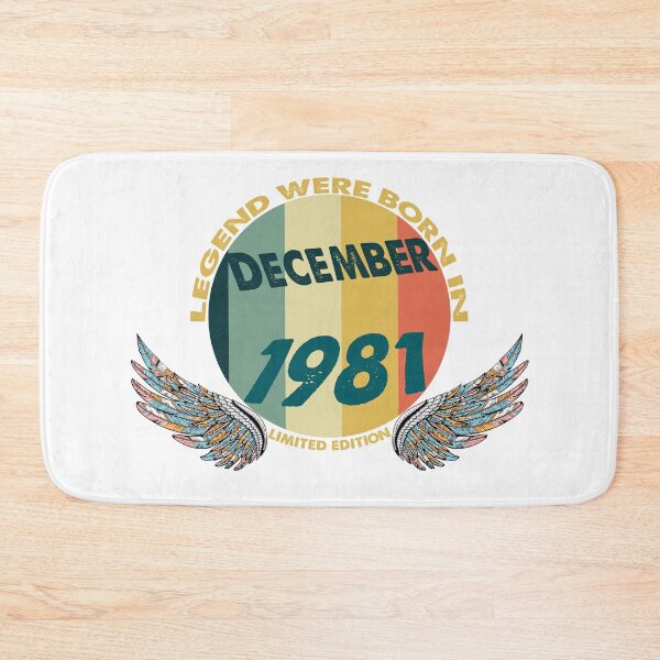 Item preview,  Legends were Born In December 1981 designed and sold by BUTTER7FLY.
