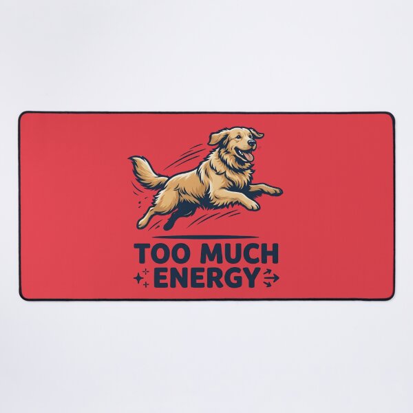 Item preview, Too Much Energy Dog Shirt – Funny Hyper Dog Meme Chaotic Energy designed and sold by ZyxDes.