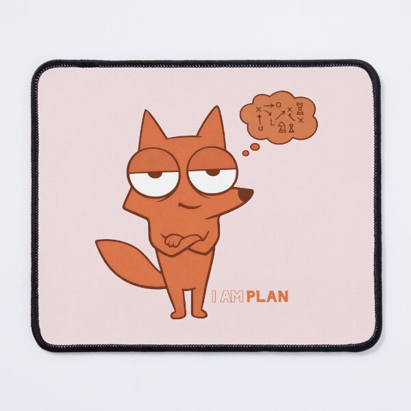 Item preview, Clever Fox I Am Plan Strategy Moodmals designed and sold by GhezArt.