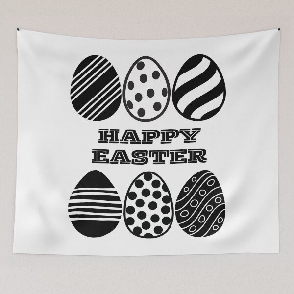 Item preview, Happy Easter And Easter Eggs. designed and sold by Dinasshop.