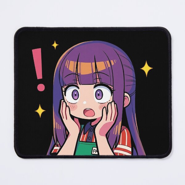 Item preview, Surprised Anime Girl Shock designed and sold by YumeKurenai.