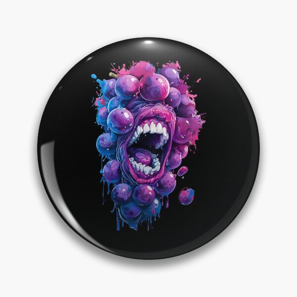 Item preview, Graffiti Neon Grapes - Urban Street Art - Sour Squad designed and sold by EhrenGeneration.