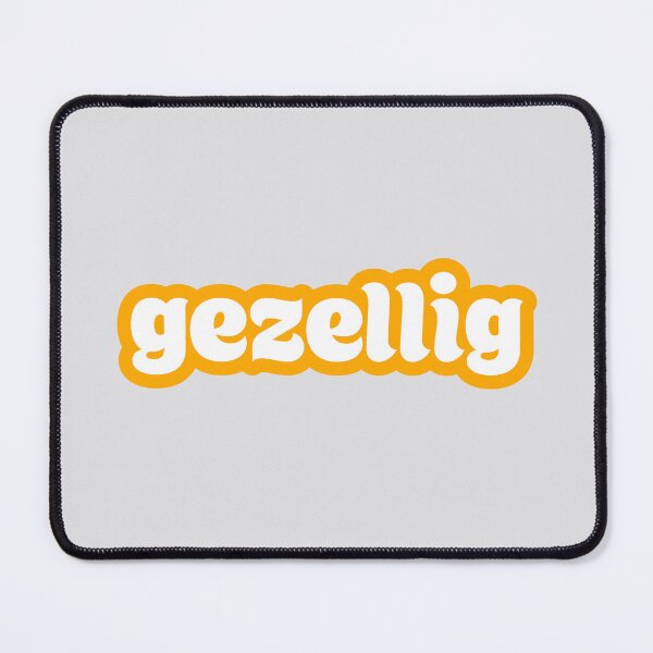 Item preview, Gezellig - orange/white designed and sold by mooskdesign.