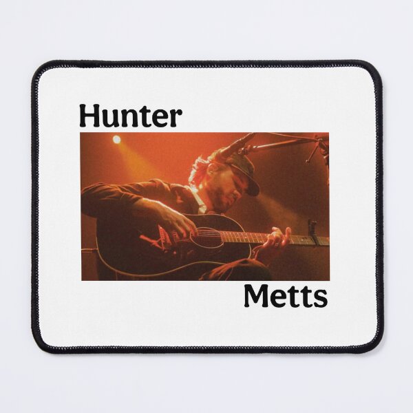 Item preview, Hunter metts music album cover art typography designed and sold by ARTeez⭐️⭐️⭐️⭐️⭐️.