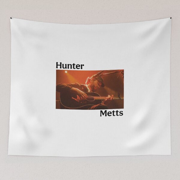 Item preview, Hunter metts music album cover art typography designed and sold by ARTeez⭐️⭐️⭐️⭐️⭐️.