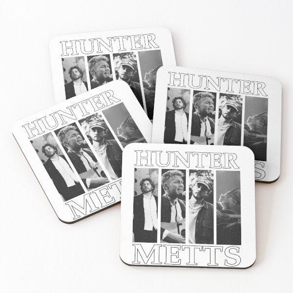Item preview, Hunter metts music album cover art typography designed and sold by ARTeez⭐️⭐️⭐️⭐️⭐️.
