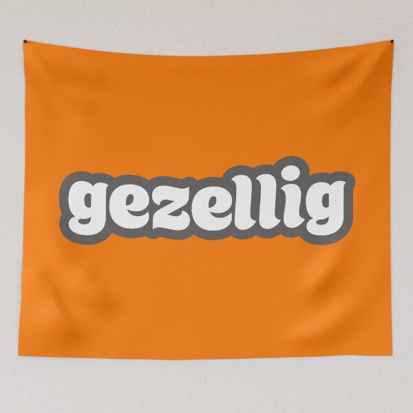 Item preview, Gezellig - grey/white designed and sold by mooskdesign.