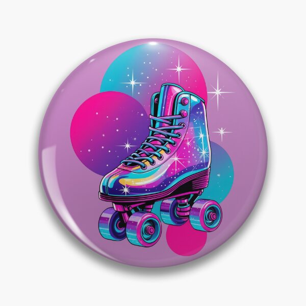Item preview, Neon Retro 80s – Design 08 Retro 80s Neon Roller Skate designed and sold by NK-Studios .