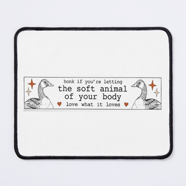 Item preview, Honk If You're Letting Wild Geese, Mary Oliver Bumper designed and sold by liora1pastel.