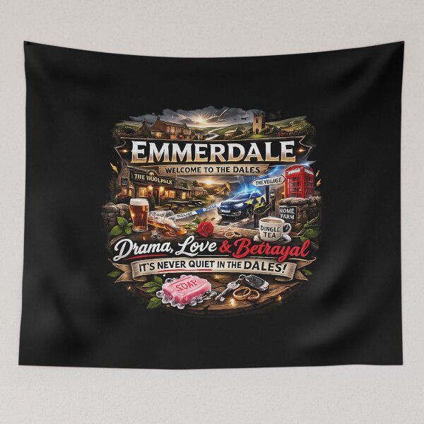 Item preview, Welcome To The Dales  Emmerdale Inspired Design designed and sold by salahekn.