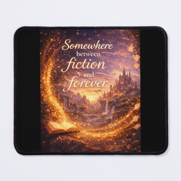 Item preview, Somewhere Between Fiction and Forever – Magical Fantasy Book Aesthetic designed and sold by EnchantWhimsy.