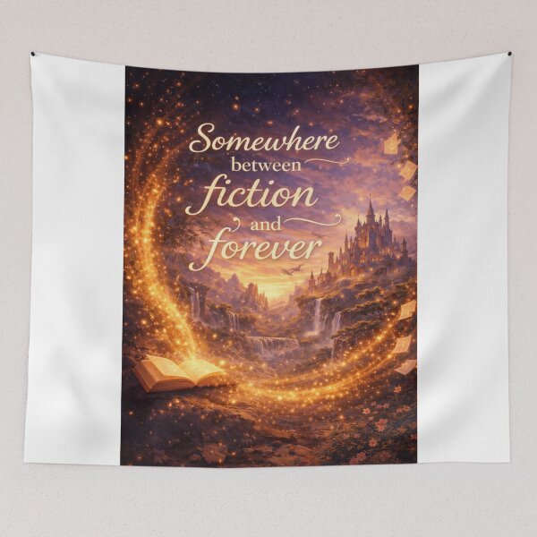 Item preview, Somewhere Between Fiction and Forever – Magical Fantasy Book Aesthetic designed and sold by EnchantWhimsy.