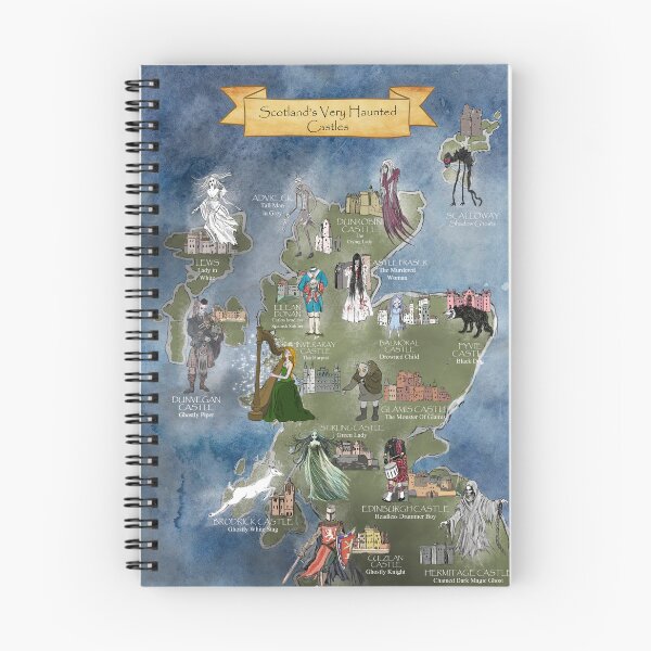 Item preview, Scotlands very haunted Castles designed and sold by IndieFlynn.
