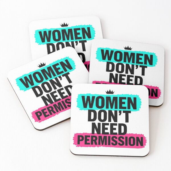 Item preview, Women Don't Need Permission designed and sold by Waseemkhan86.