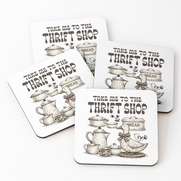 Item preview, Thrifting Vintage Antique Lover Takes Me to The Thrift Shop designed and sold by Colorfulman.