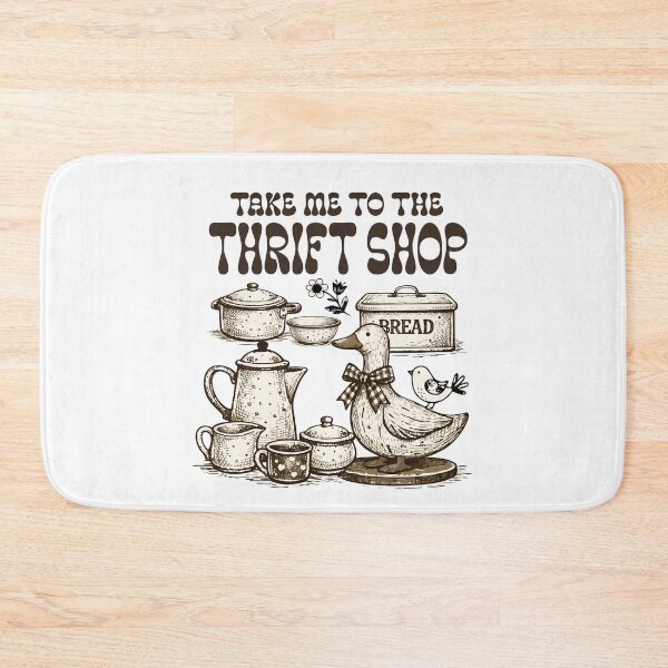 Item preview, Thrifting Vintage Antique Lover Takes Me to The Thrift Shop designed and sold by Colorfulman.