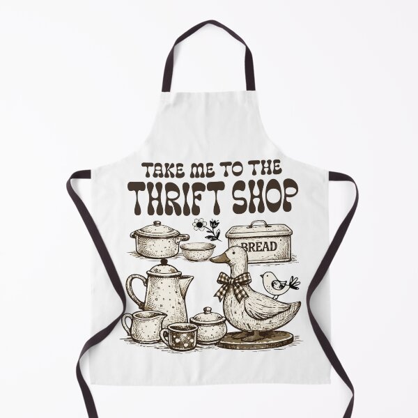 Item preview, Thrifting Vintage Antique Lover Takes Me to The Thrift Shop designed and sold by Colorfulman.