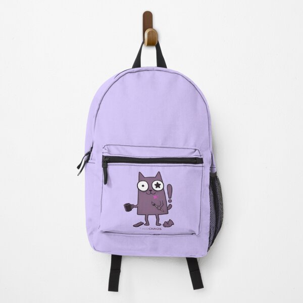 Item preview, Crazy Purple Cat I Am Chaos Moodmals designed and sold by GhezArt.