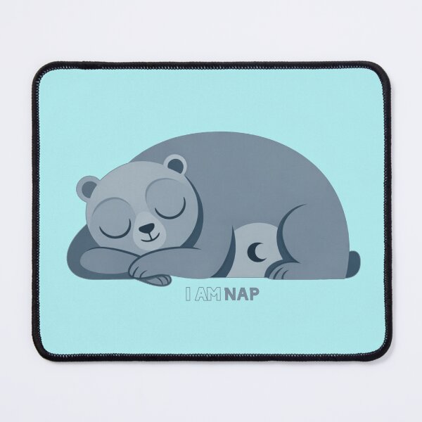 Item preview, Sleeping Bear I Am Nap Moon Moodmals designed and sold by GhezArt.