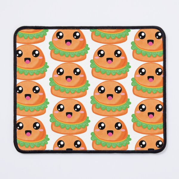 Item preview, Kawaii Watercolor Happy Cheeseburger Art designed and sold by ConysArt.