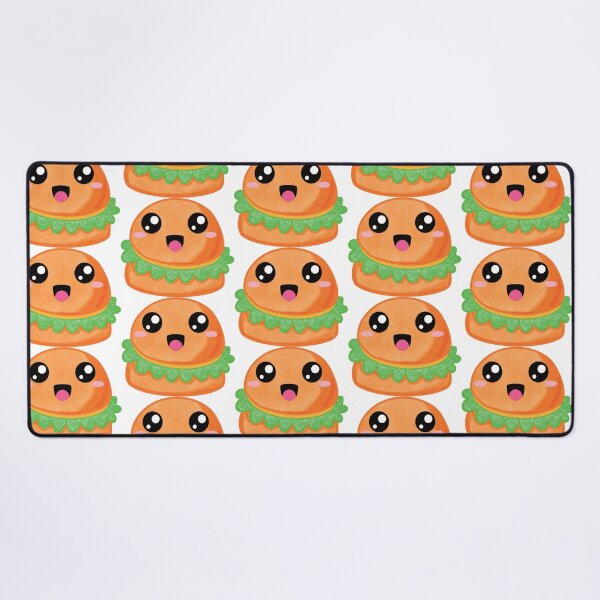 Item preview, Kawaii Watercolor Happy Cheeseburger Art designed and sold by ConysArt.