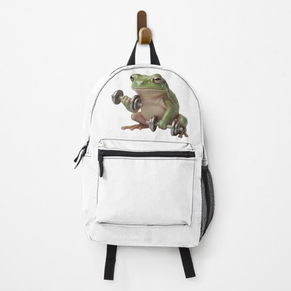 Item preview, Struggling Gym Frog - Funny Workout & Fitness Meme designed and sold by Arts Paradise.
