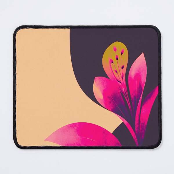 Item preview, Vibrant Pink Minimal Floral Art designed and sold by joycrysstudio.