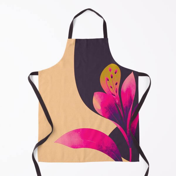 Item preview, Vibrant Pink Minimal Floral Art designed and sold by joycrysstudio.