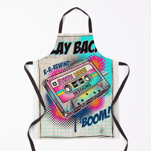 Item preview, Retro Rewind: Synth Wave Cassette designed and sold by elaemor-art.