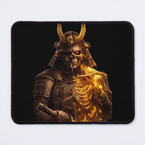 Item preview, Golden Samurai Skeleton Warrior Art designed and sold by EDO BEAST.