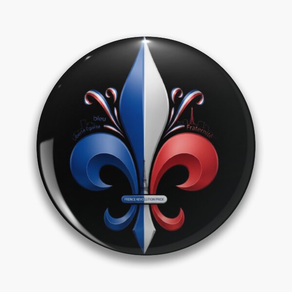 Item preview, Fleur De Lys Bastille Day French Tricolor Blue White Red France designed and sold by ProjectNoah.