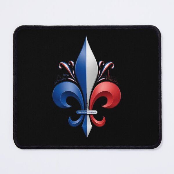 Item preview, Fleur De Lys Bastille Day French Tricolor Blue White Red France designed and sold by ProjectNoah.
