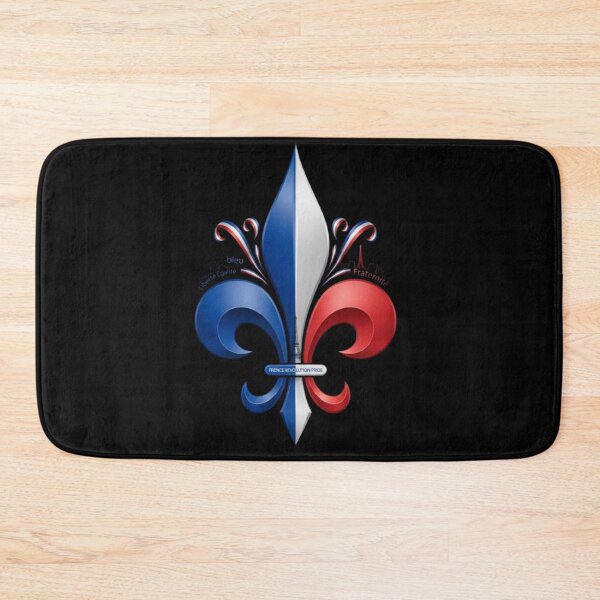 Item preview, Fleur De Lys Bastille Day French Tricolor Blue White Red France designed and sold by ProjectNoah.