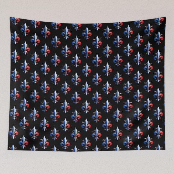 Item preview, Fleur De Lys Bastille Day French Tricolor Blue White Red France designed and sold by ProjectNoah.